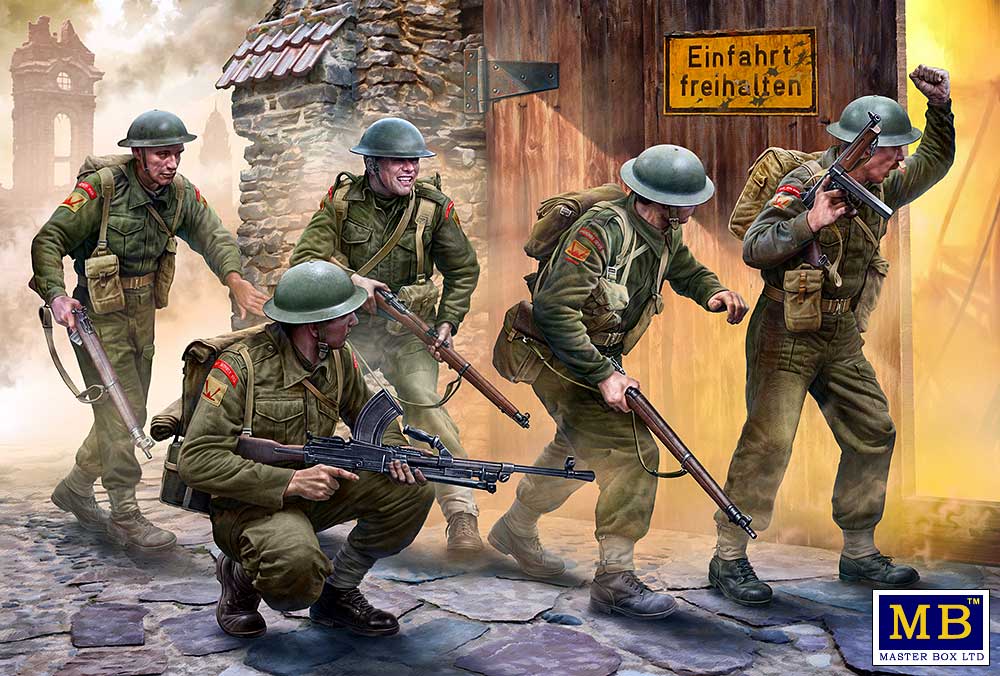 Master Box MB3585 1:35 British Infantry. Western Europe. 1944-1945