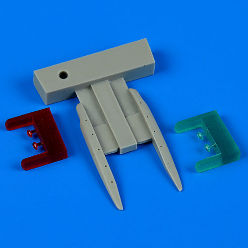 Quickboost (by Aires) 72429 1:72 Messerschmitt Bf-110C/Bf-110D/Bf-110E/Bf-110F position lights