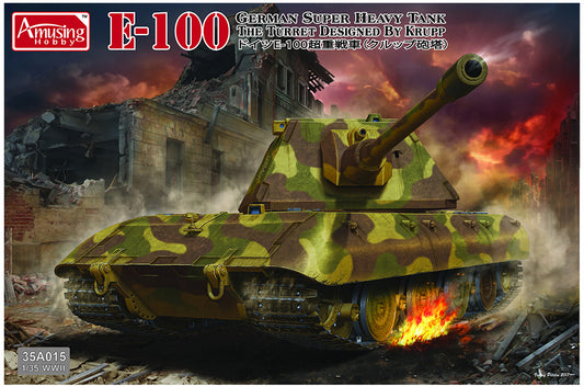 Amusing Hobby (WL) 35A015 1:35 E-100 German Super Heavy Tank