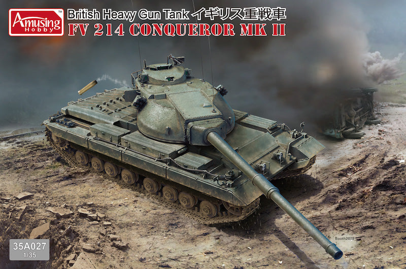 Amusing Hobby (WL) 35A027 1:35 FV 214 Conqueror MK II British Heavy Gun Tank