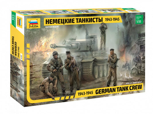 Zvezda 3614 1:35 German (WWII) Tank Crew 1943-45