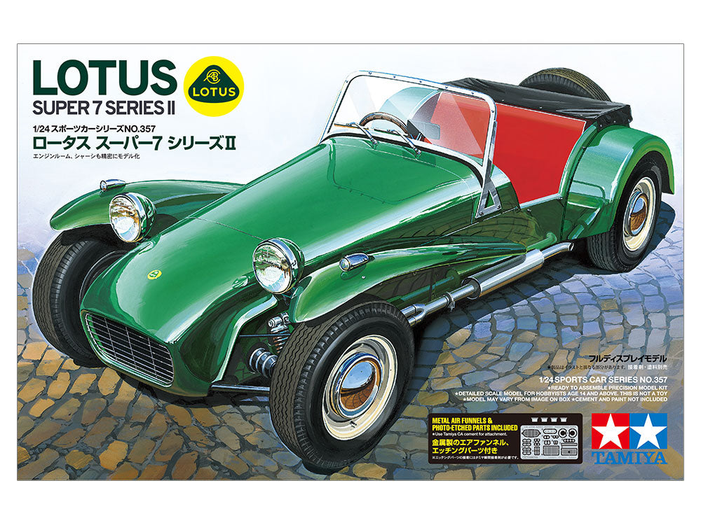Tamiya 24357 1:24 Lotus Super 7 Series II with Etched Parts