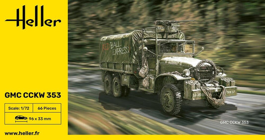 Heller 79996 1:72 GMC CCKW 353 Cargo Truck