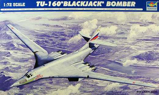 Trumpeter 01620 1:72 Tupolev Tu-160 Blackjack