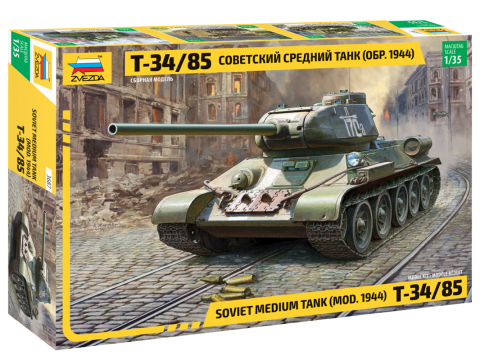 Zvezda 3687 1:35 Soviet T-34/85