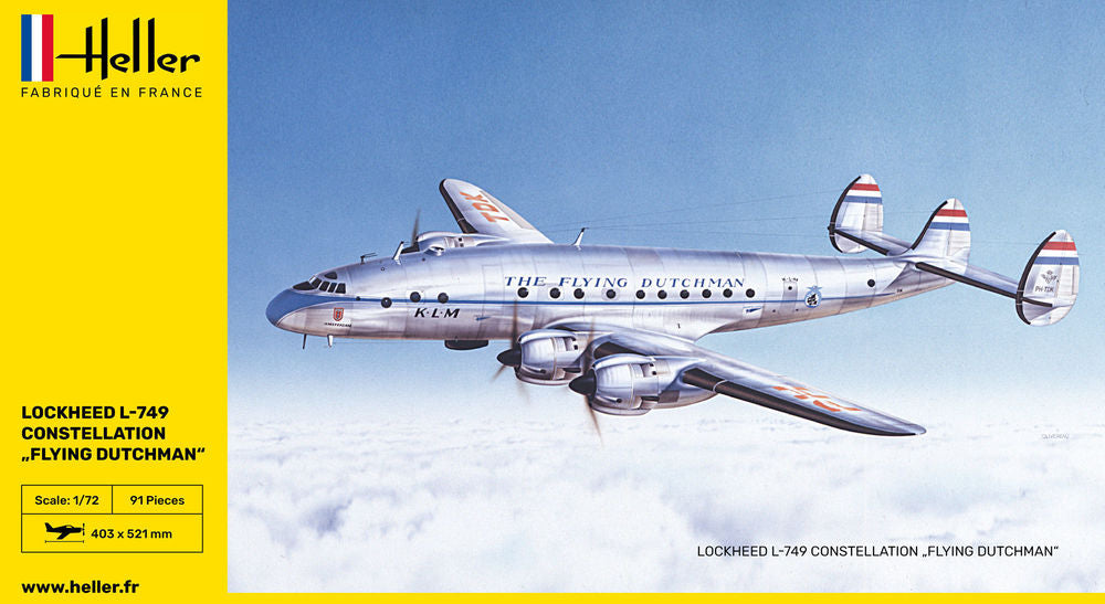 Heller 80393 1:72 Lockheed L-749 Constellation Flying Dutchman