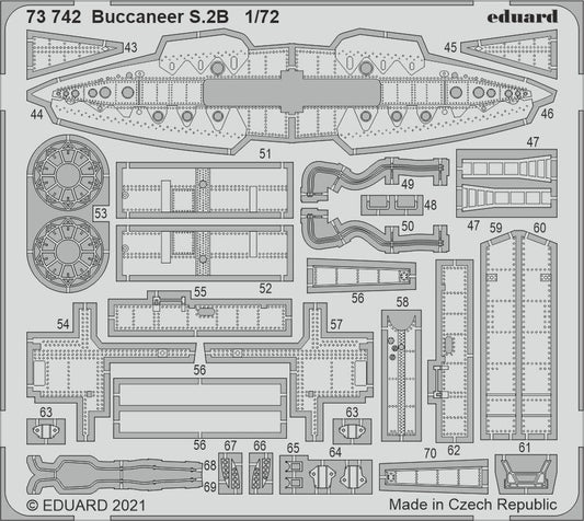 Eduard 73742 1:72 Blackburn Buccaneer S.2B