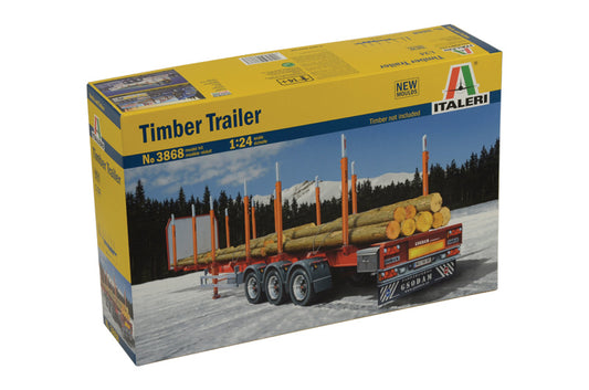 Italeri 3868 1:24 Timber Trailer