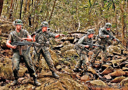 Master Box MB3595 1:35 Jungle Patrol, Vietnam War series