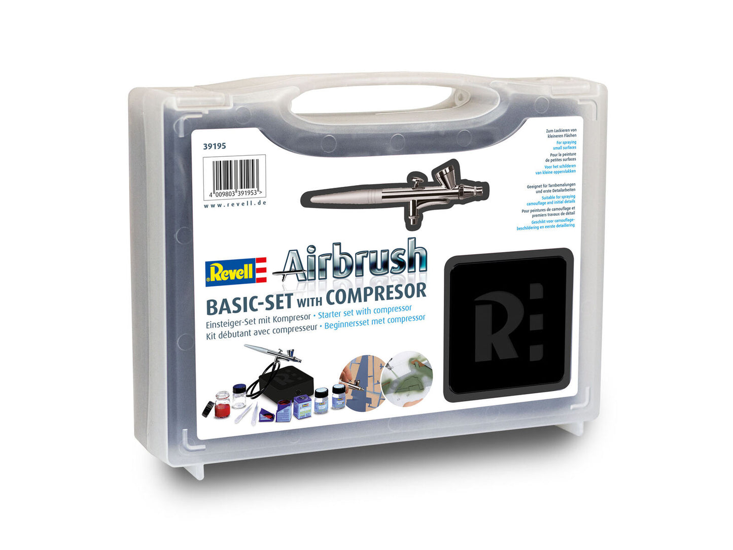 Revell 39195  New Basic Airbrush with Compressor