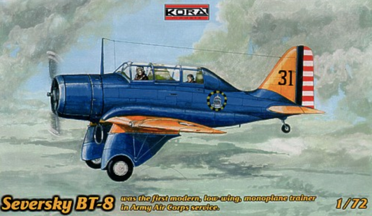 Kora 72118 1:72 Seversky BT-8. Decals U.S. Army Air Corps Service