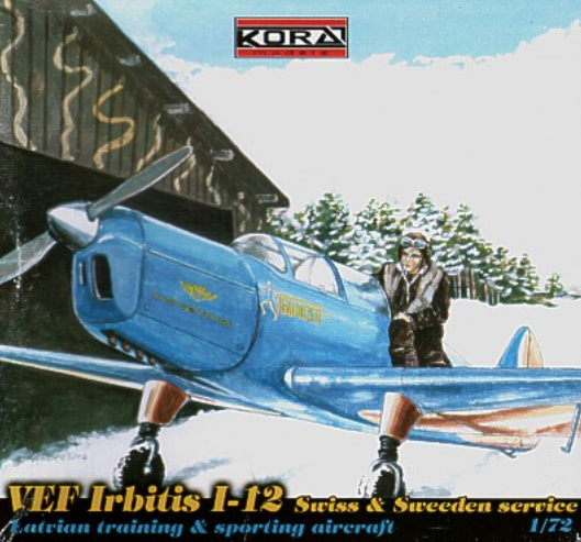 Kora 72112 1:72 VEF Irbitis I-12 Swiss and Swedish service