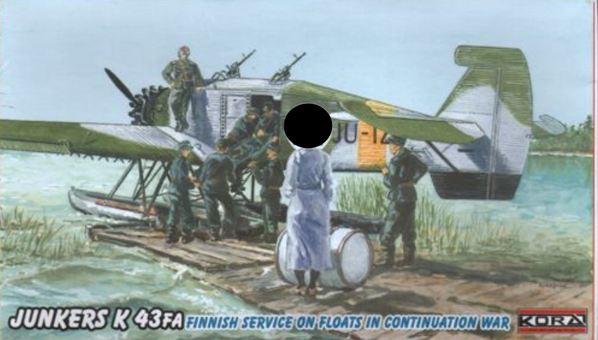 Kora 72162 1:72 Junkers K 43FA Floatplane (Finnish Service)