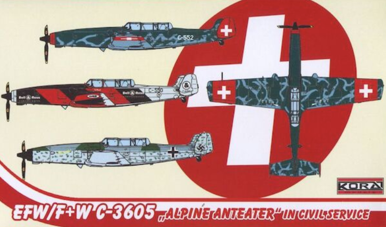 Kora 72183 1:72 EFW/F+W C-3605 Alpine Anteater civil