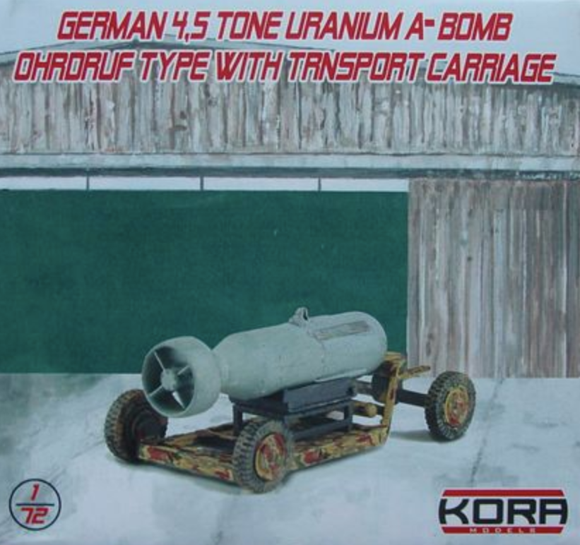 Kora 72208 1:72 German 4.5t Uranium A-bomb Ohrdruf type