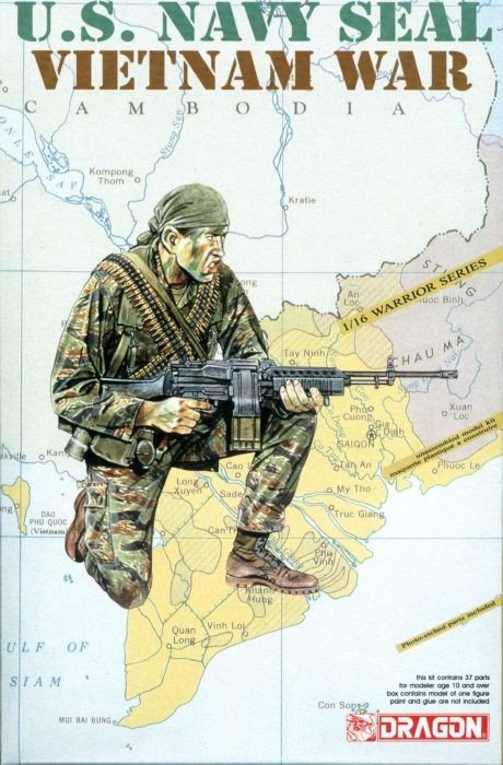 Dragon 1607 1:16 U.S. Navy SEAL Vietnam