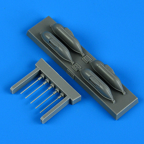 Quickboost (by Aires) 72661 1:72 Messerschmitt Bf-109G-6/R6 cannon pods