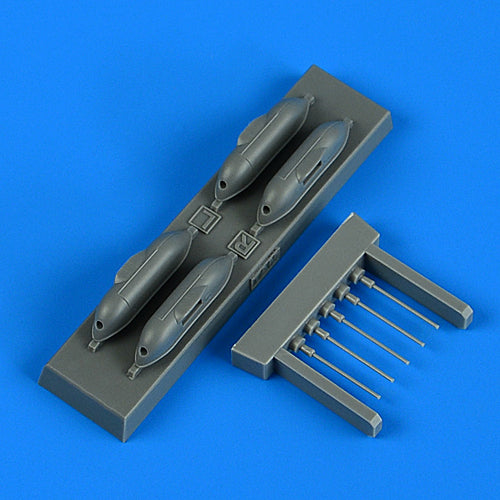 Quickboost (by Aires) 72659 1:72 Messerschmitt Bf-109G-6/R6 cannon pods