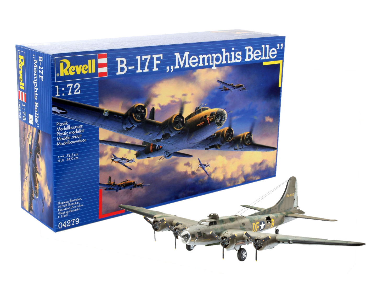 Revell 04279 1:72 Boeing B-17F "Memphis Belle"