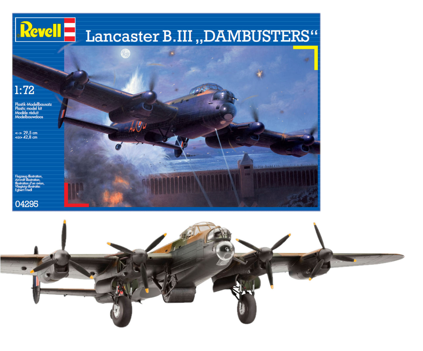 Revell 04295 1:72 Avro Lancaster B.III 'Dambusters'