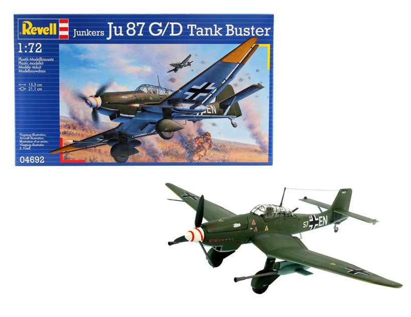 Revell 04692 1:72 Junkers Ju-87G/D Tank Buster