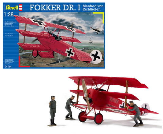 Revell 04744 1:28 Fokker Dr.I Triplane 'Manfred Von Richthofen'