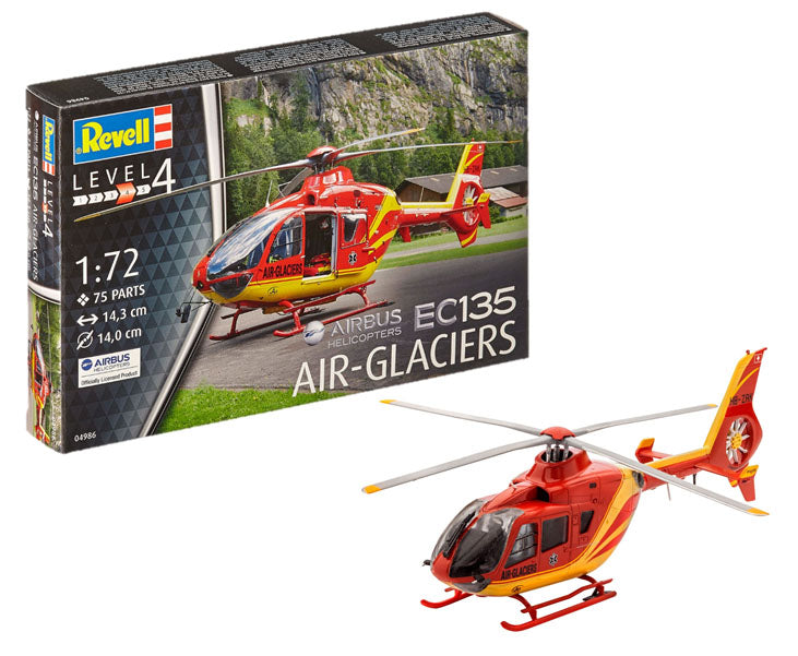 Revell 04986 1:72 Airbus Helicopters EC-135 Air-Glaciers