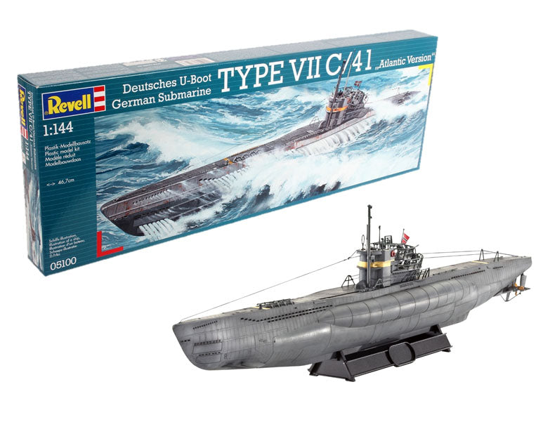 Revell 05100 1:144 German Submarine Type VII C/41 "Atlantic Version"