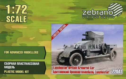 Zebrano 72041 1:72 Lanchester British Armoured Car