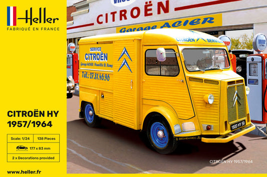 Heller 80744 1:24 Citroen Fourgon Van Type HY