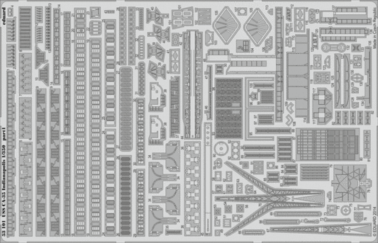 Eduard 53101 1:350 USS Indianapolis (CA-35)