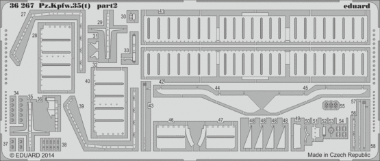 Eduard 36267 1:35 Pz.Kpfw. 35(t) German Light Tank