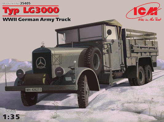 ICM 35405 1:35 Typ LG3000 WWII German Army Truck