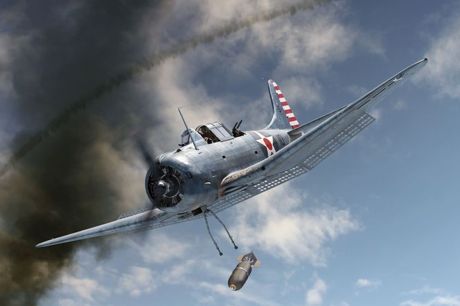 Brengun BRP144013 1:144 Douglas SBD-3 Dauntless CORAL SEA