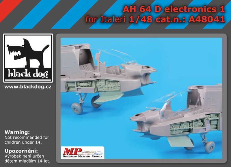 Blackdog A48041 1:48 Boeing/Hughes AH-64D Electronics 1