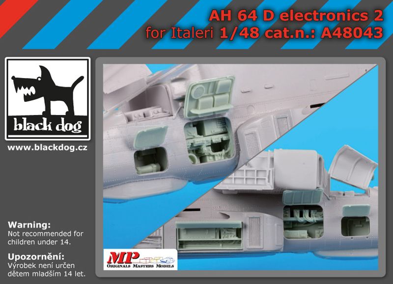 Blackdog A48043 1:48 Boeing/Hughes AH-64D Electronics 2