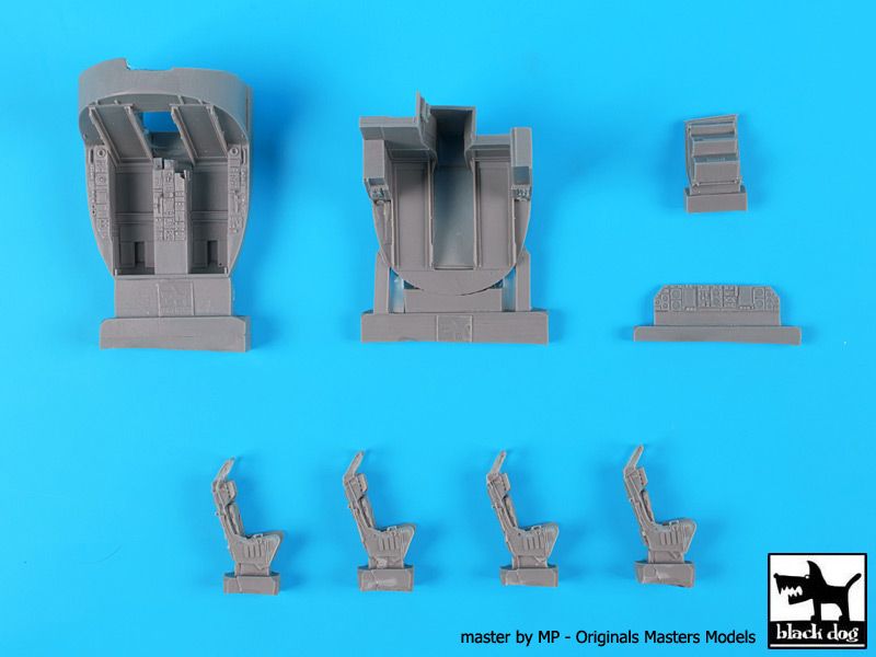 Blackdog A48046 1:48 Lockheed S-3A/B Viking Cockpit Set
