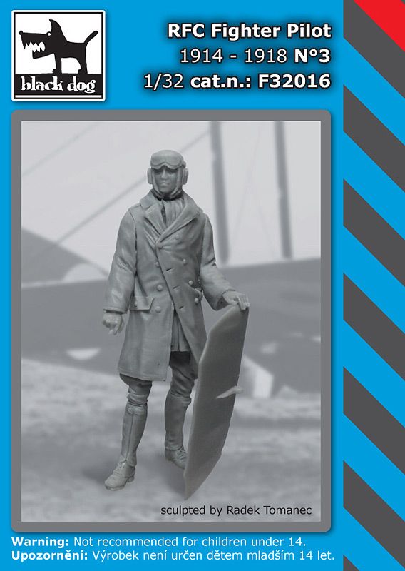 Blackdog F32016 1:32 RFC Fighter Pilot 1914-1918 N°3