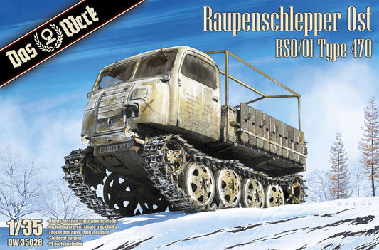 Das Werk DW35026 1:35 Raupenschlepper Ost RSO/01 Type 470