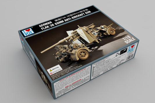 I LOVE KIT LK61701 1:16 FlaK 36 88mm German Anti-Aircraft Gun
