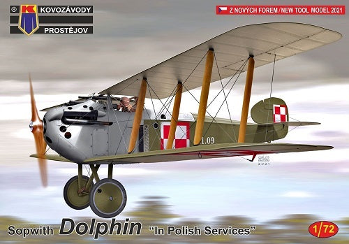 Kovozavody Prostejov 72275 1:72 Sopwith Dolphin 'In Polish Service'