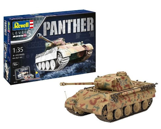 Revell 03273 1:35 Panther Ausf. D Gift Set