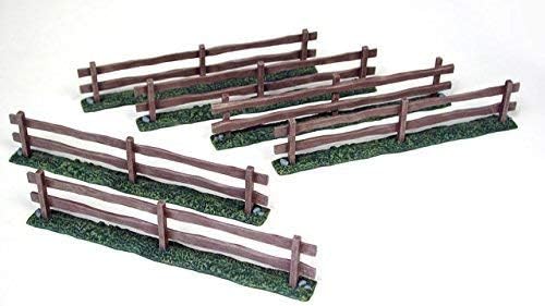 Pegasus Hobbies 5201 28mm Straight 6" Wooden Fences (6pcs)