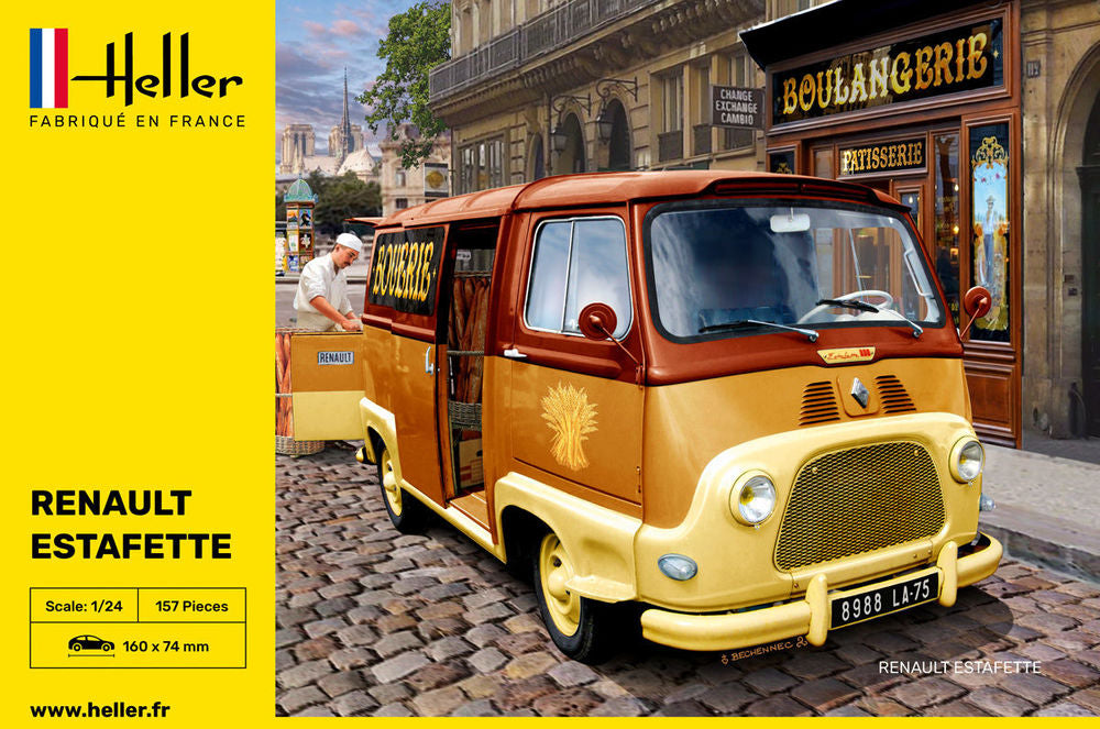 Heller 80743 1:24 Renault Estafette Tolee