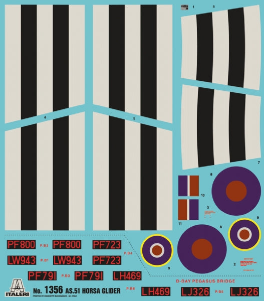 Italeri 1356 1:72 Airspeed AS.51 Horsa Mk.I with British Paratroops