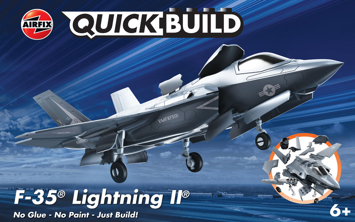 Airfix J6040 Lockheed-Martin F-35B Lightning II QUICK BUILD