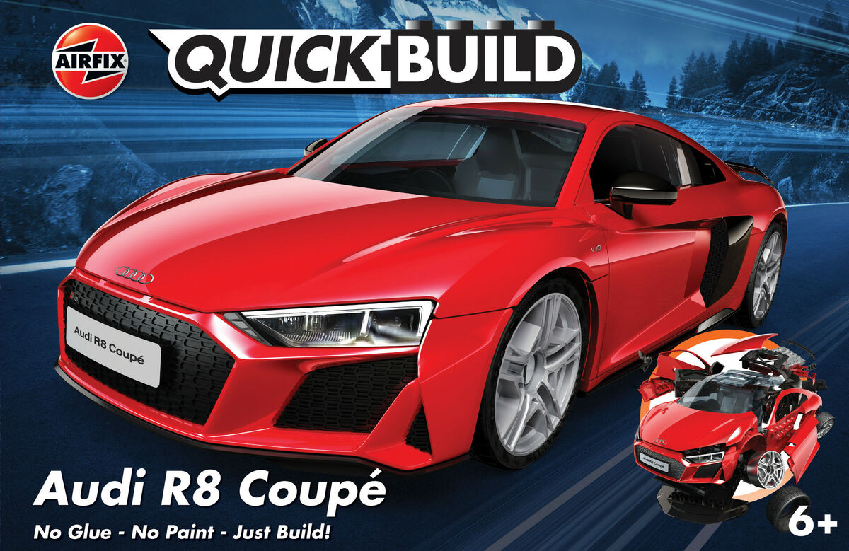 Airfix J6049 Audi R8 Coupe QUICK BUILD