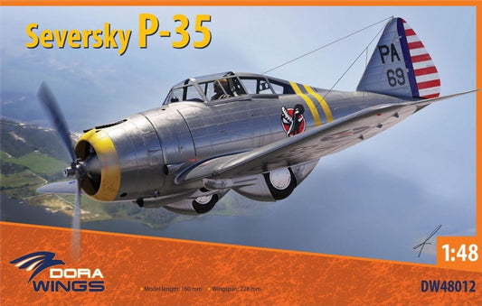 Dora Wings 48012 1:48 Seversky P-35