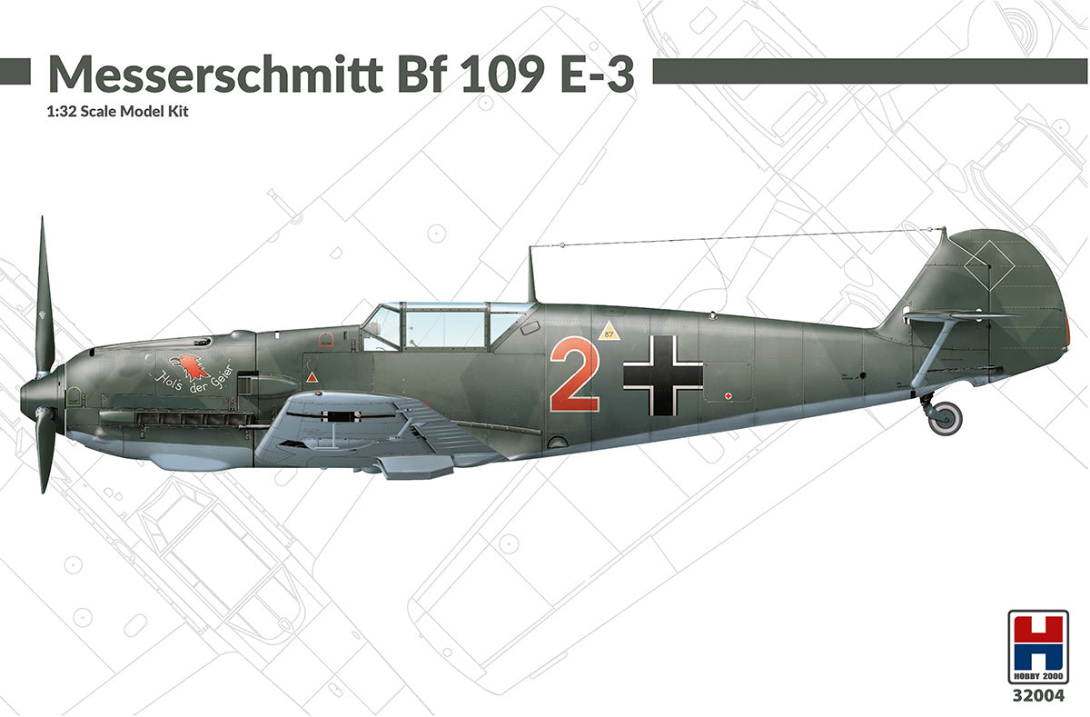 Hobby 2000 32004 1:32 Messerschmitt Bf109 E-3