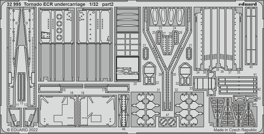 Eduard 32995 1:32 Panavia Tornado ECR Undercarriage